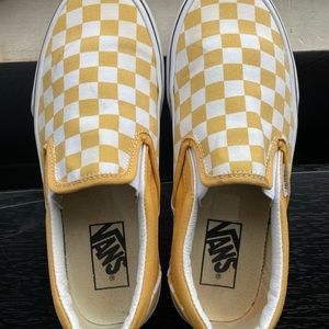 CHECKERBOARD CLASSIC SLIP-ON (Yellow)